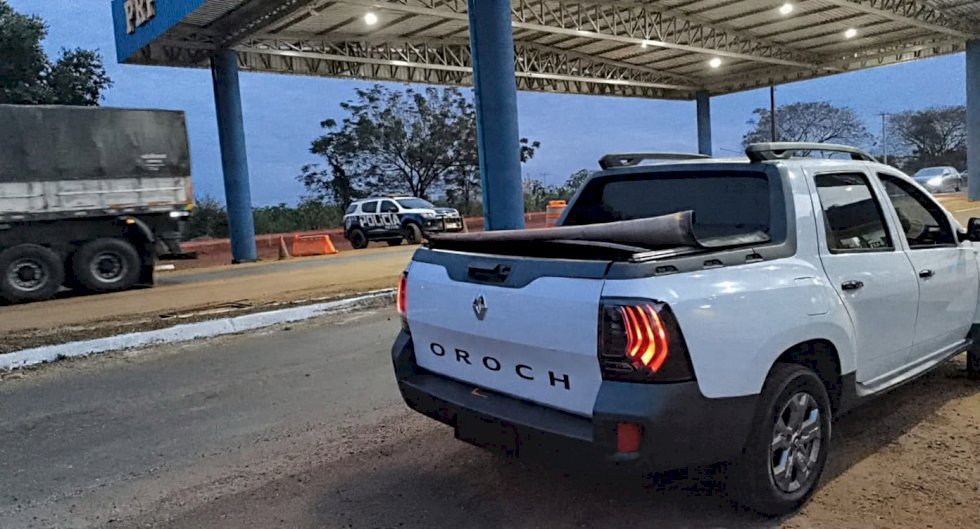 Veículo roubado é recuperado pela Polícia Militar em Ivinhema