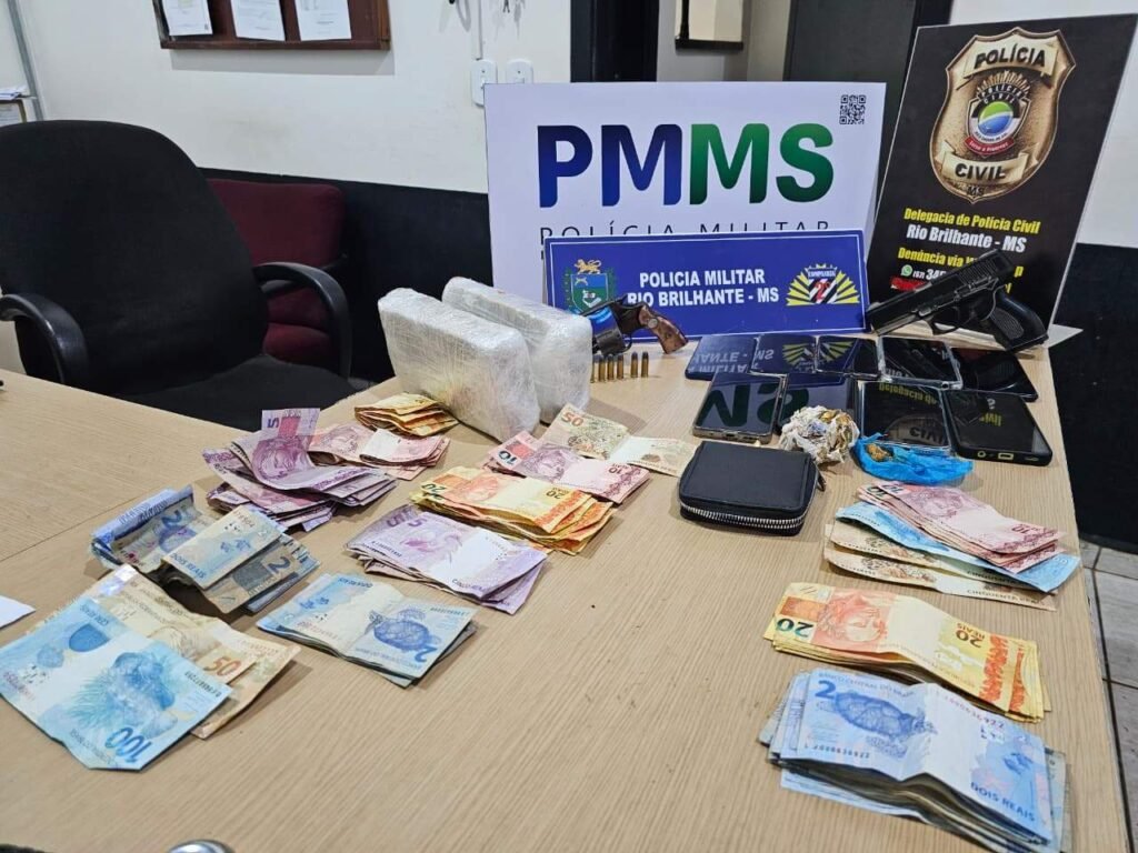 Quatro homens são detidos por tentativa de homicídio em conflito de facções em MS