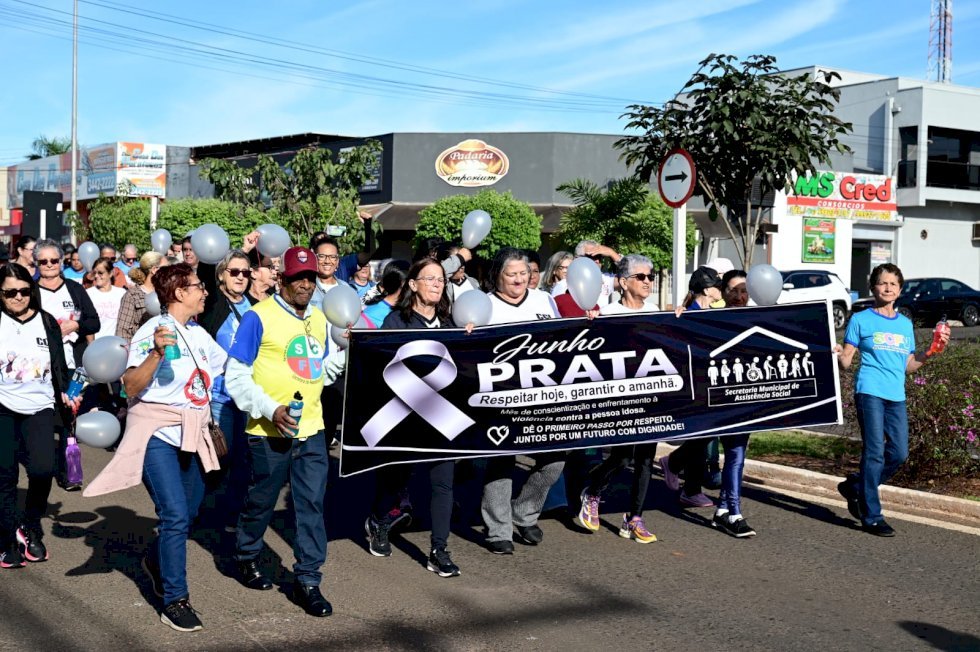 Ivinhema promove 1ª caminhada em homenagem ao Junho Prata