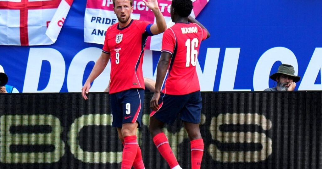Harry Kane garante vitória da Inglaterra sobre Nova Zelândia em amistoso