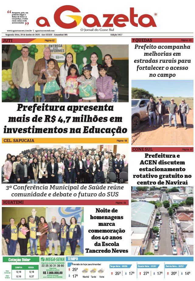 Amambai se destaca em competições esportivas e iniciativas sociais