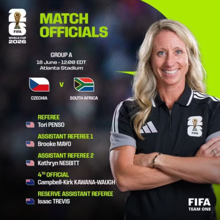 História marca mais uma vez a arbitragem feminina na Copa do Mundo