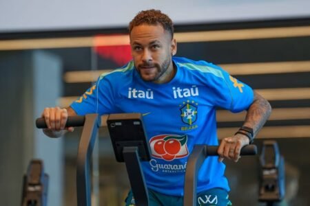 Neymar segue fora dos treinos e preocupa para a Copa do Mundo