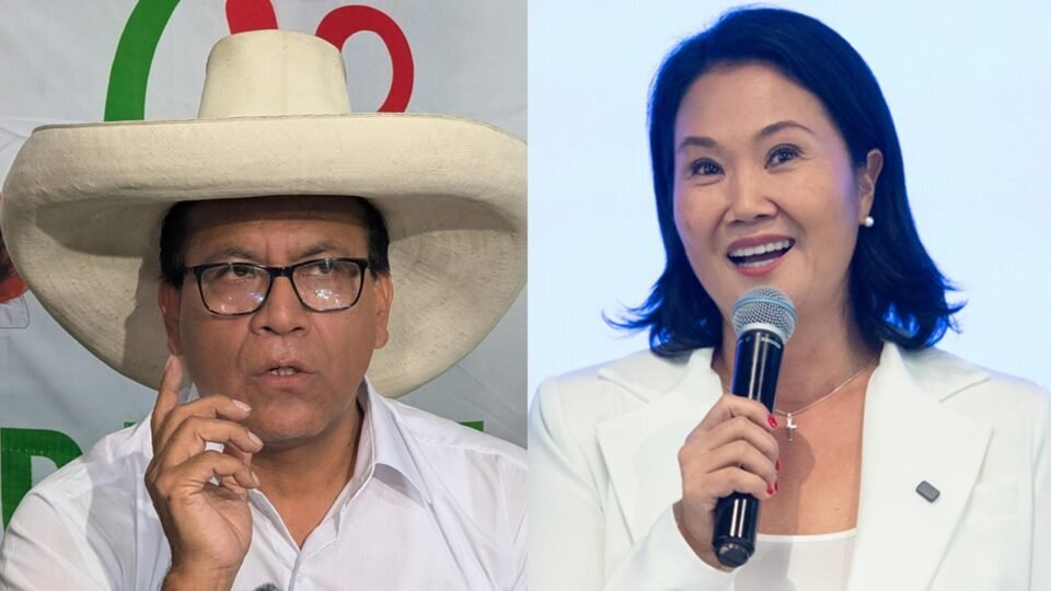 Eleições no Peru: Keiko Fujimori e Roberto Sánchez disputam a presidência em meio a desafios