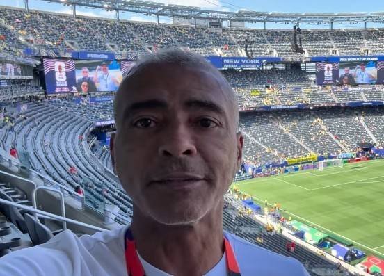 Romário e Marcielle Mota: reencontro em meio à Copa do Mundo de 2026