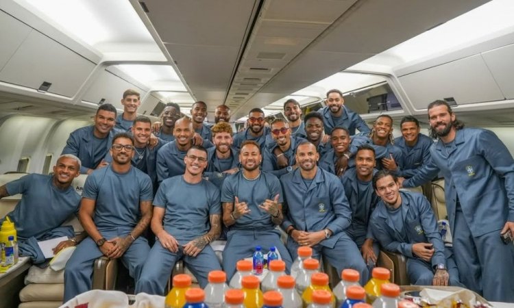 Brasil chega aos EUA para iniciar preparação para a Copa do Mundo