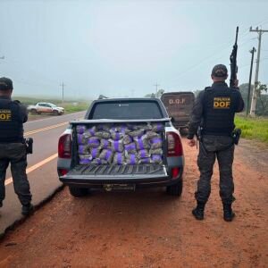 Homem é preso com quase 700 quilos de drogas em operação na fronteira