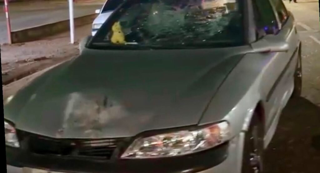 Acidente entre motocicleta e carro deixa condutor ferido em Nova Andradina