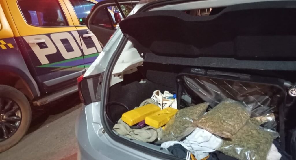 Apreensão de Drogas pela Polícia Militar Rodoviária em Posto Fiscal no Paraná