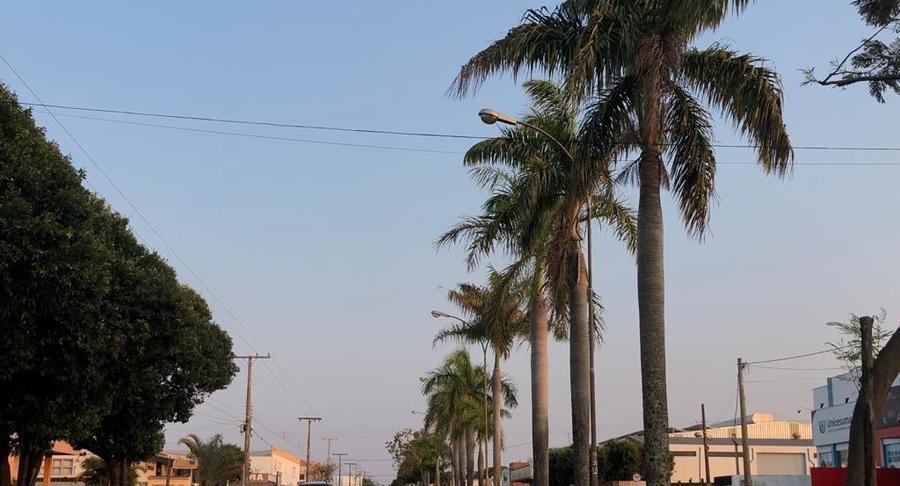 Condições climáticas previstas para Nova Andradina na sexta-feira, 03