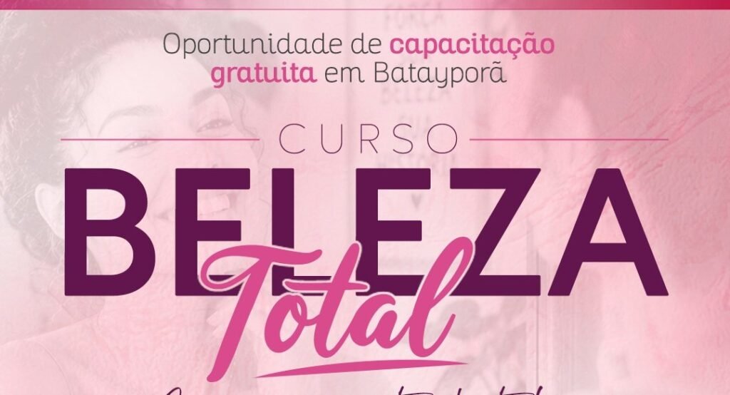 Mulheres de Batayporã terão oportunidade de capacitação gratuita em beleza e cuidados pessoais