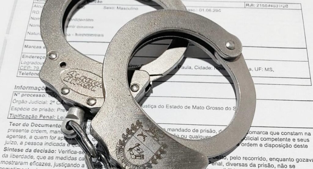 Recaptura de fugitivo e cumprimento de mandado pela Polícia Militar em Nova Andradina