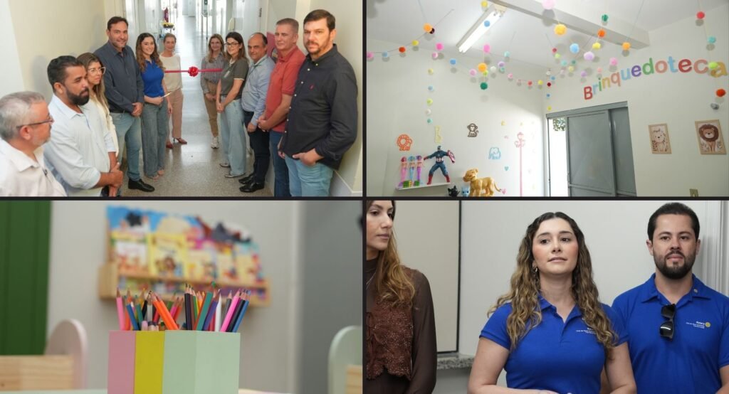 Projeto de humanização na ala pediátrica do Hospital Regional é entregue pelo Rotary Club Nova