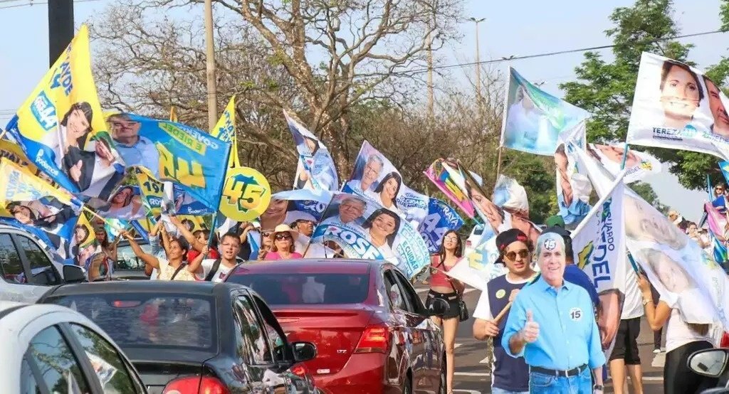 A filiação partidária em MS atinge apenas 14,7% do eleitorado, com MDB na liderança