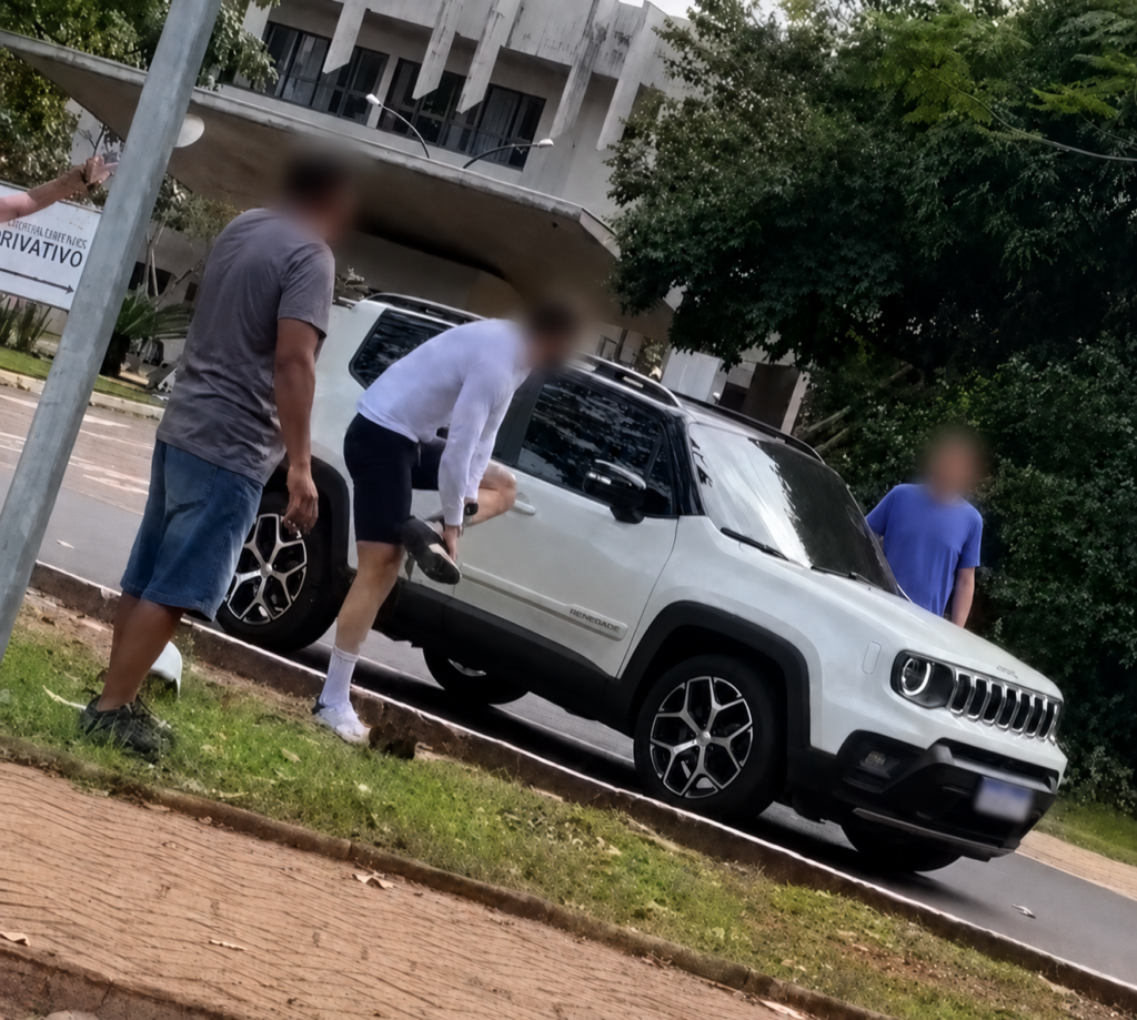 Domingo agitado no Parque dos Poderes: brigas e acidentes marcam o dia