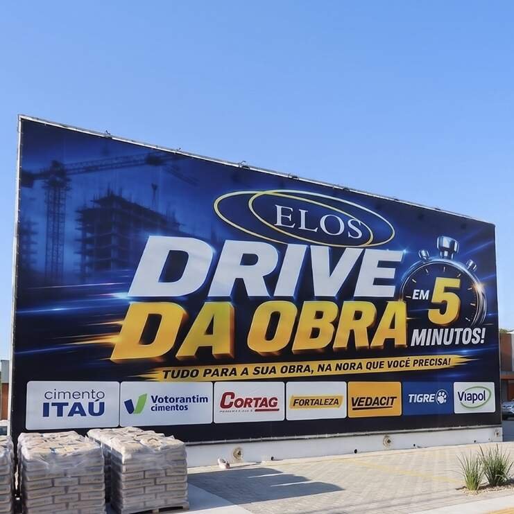 Inauguração do primeiro drive-thru de materiais de construção em Campo Grande
