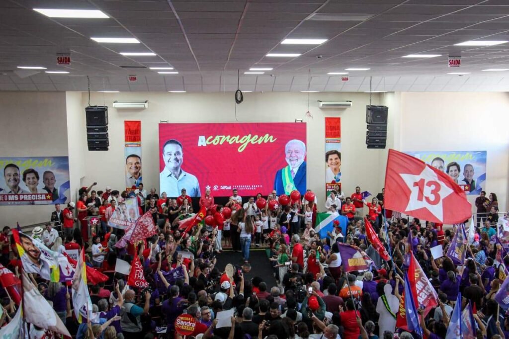 Federação Brasil da Esperança define candidatos em convenção em Campo Grande