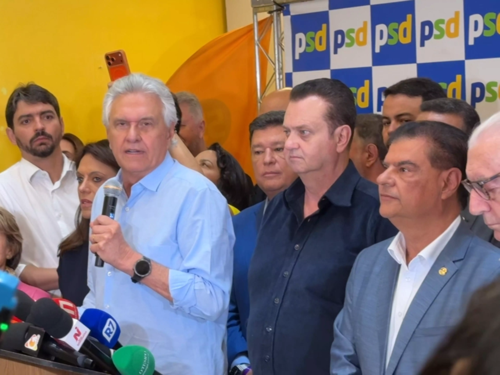 PSD oficializa candidatura de Caiado à Presidência e apoia Trad e Riedel em MS