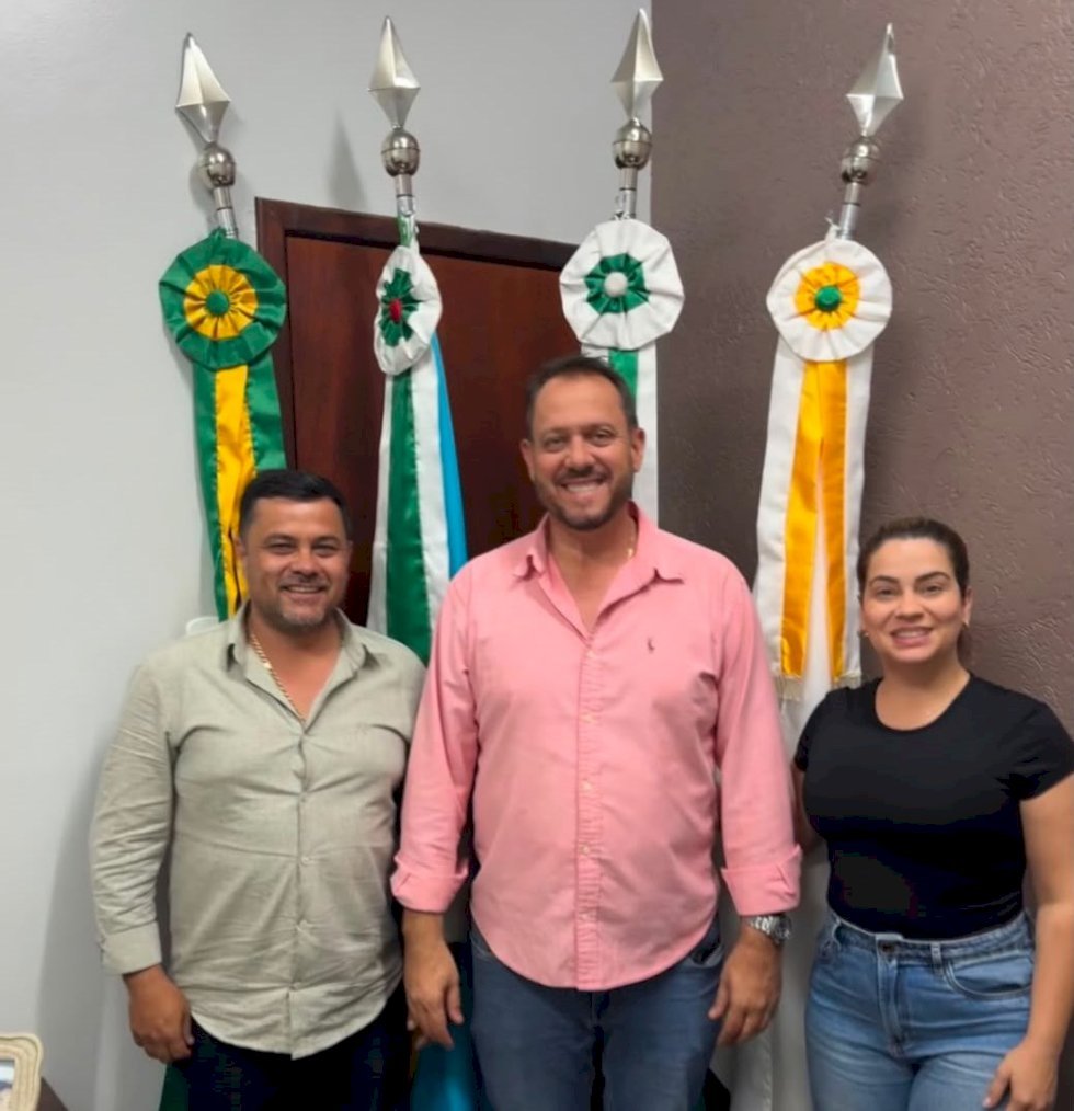 Visita do presidente do Legislativo de Coronel Sapucaia fortalece laços com Aral Moreira