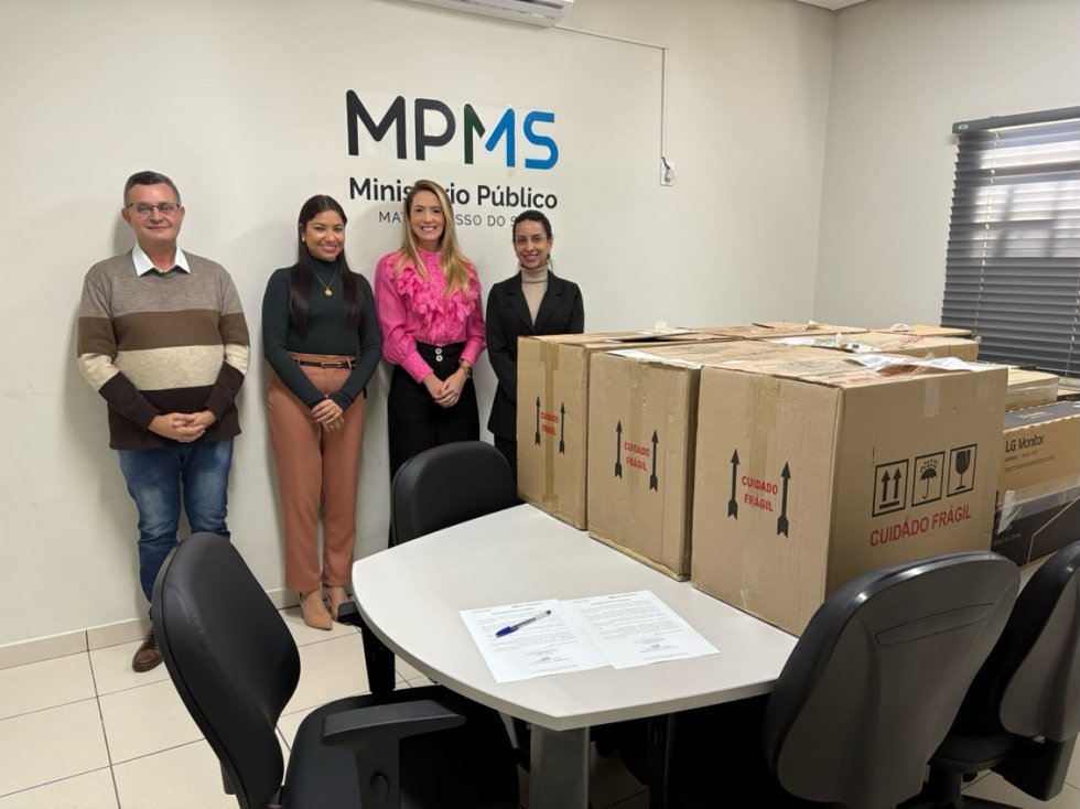 Computadores são doados para inclusão digital em IVINHEMA