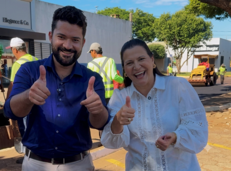 Caarapó avança com recapeamento de vias urbanas através do Programa Rua Nova