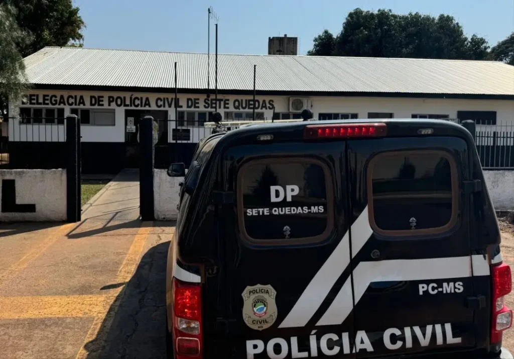 Homem é preso após furtar moto do cunhado e sofrer acidente durante fuga em Sete Quedas