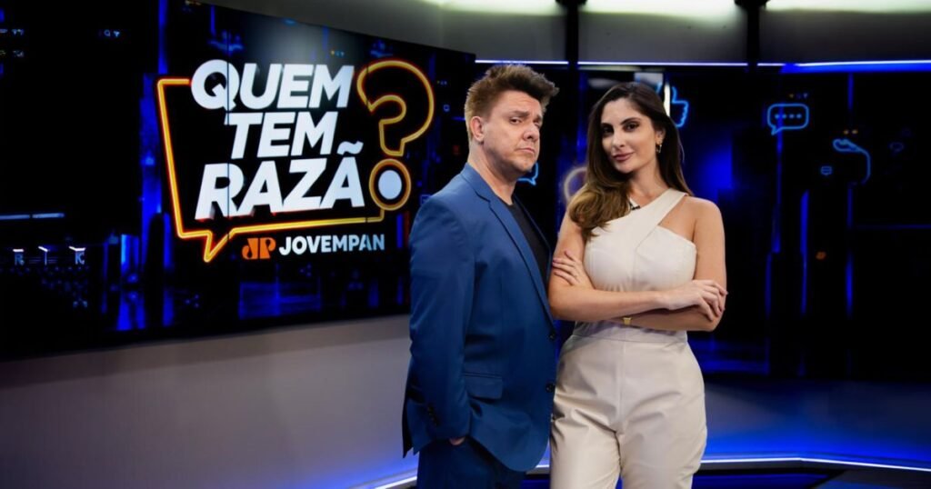 Novo programa da Jovem Pan promove debates entre Paula Nobre e Oscar Filho