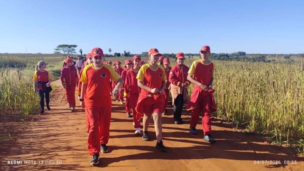 2ª Marcha do Projeto Bombeiros do Amanhã é realizada com sucesso em Juti