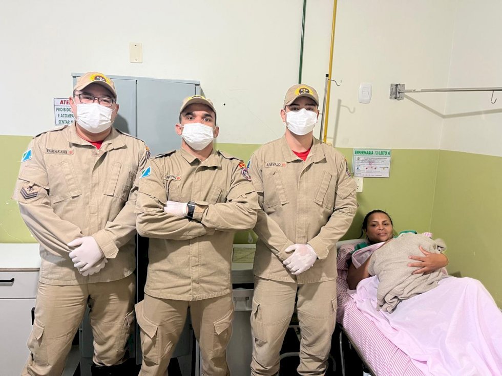 Bombeiros realizam parto de emergência em IVINHEMA e mãe e filho estão bem