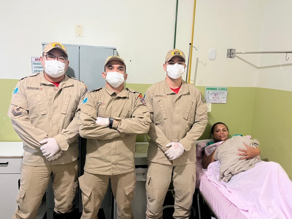 Bombeiros realizam parto de emergência em IVINHEMA e comemoram nascimento de Arthur