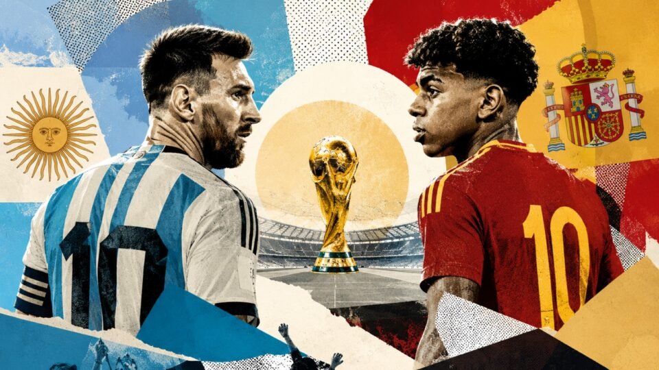 Imagem de Messi e Yamal revive história de 2007 antes da final da Copa do Mundo