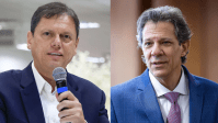 Tarcísio de Freitas se destaca nas intenções de voto em SP, aponta pesquisa