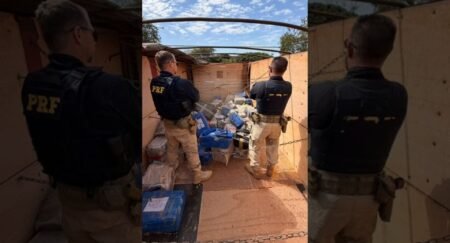Operação da PRF resulta na apreensão de 3,2 toneladas de maconha em Ivinhema