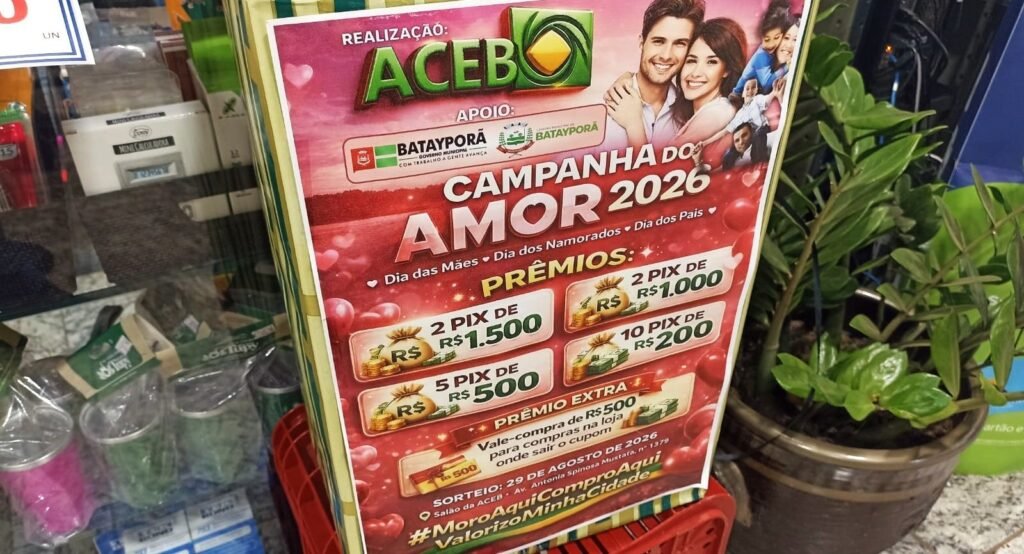 ACEB finaliza preparativos para sorteio da Campanha do Amor 2026