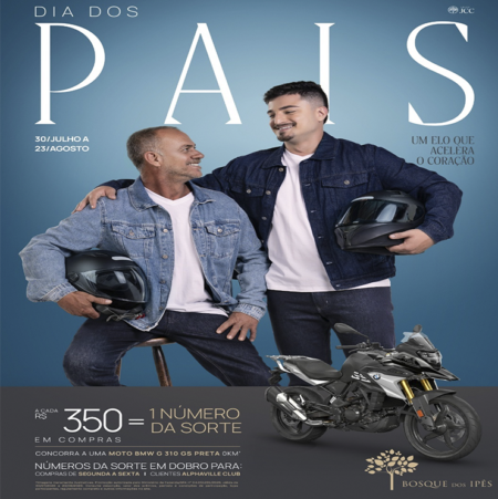 Programação de agosto no Shopping Bosque dos Ipês inclui cultura e prêmios
