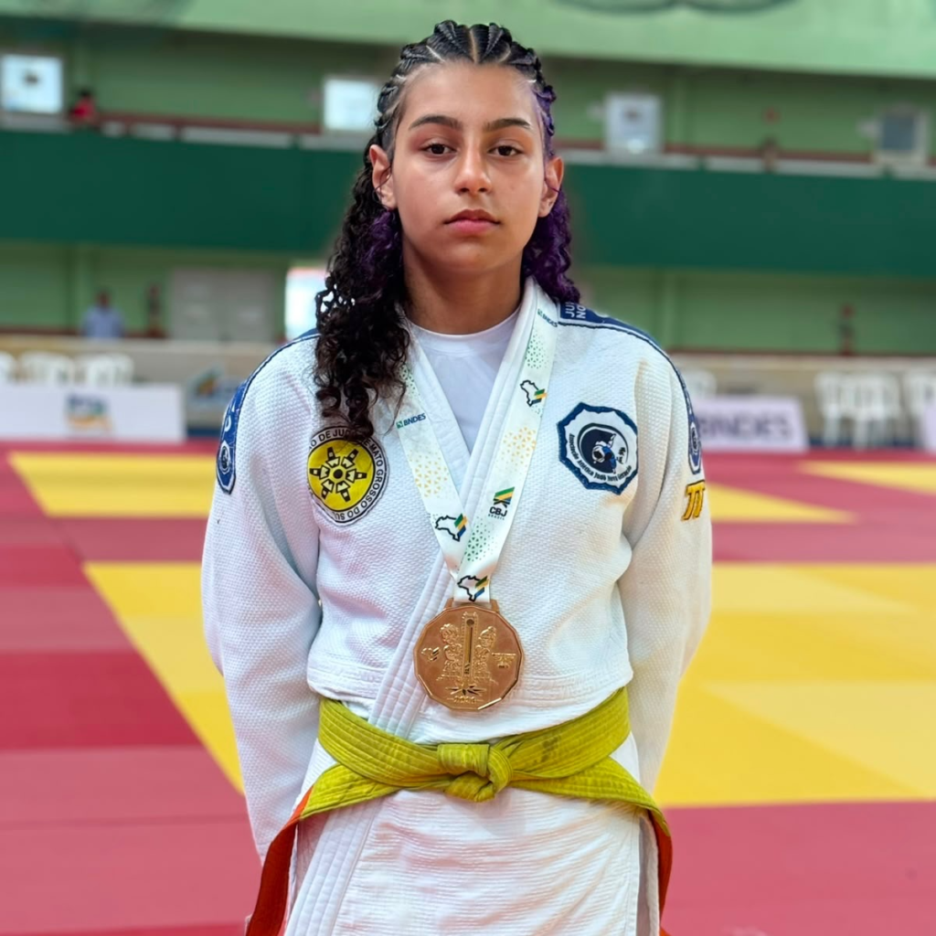 Jovem judoca de MS conquista ouro e representará o Brasil no Pan-Americano