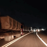 Acidente fatal provoca congestionamento de 3,4 km na BR-163 em Campo Grande