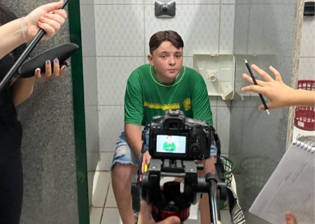 Estudantes de Ivinhema apresentam curta-metragem sobre bullying em festival nacional