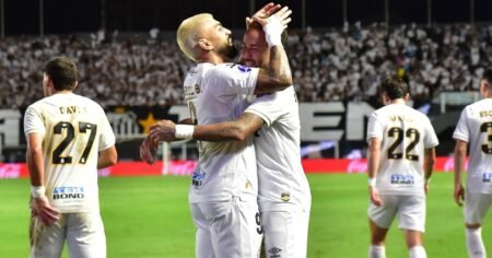 SANTOS conquista importante vitória sobre VASCO e sai da zona de rebaixamento
