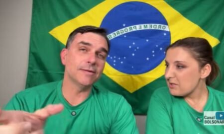 Flávio Bolsonaro manifesta interesse em Daniella Marques como vice na sua chapa