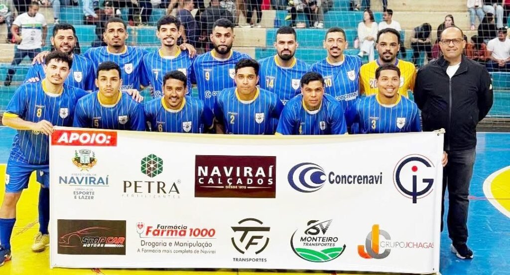Atlético Sapucaiense conquista vaga nas semifinais da Liga MS de Futsal