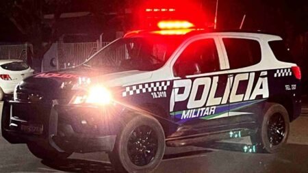 Casal morre em confronto com a polícia durante transporte de arma e drogas na BR-376, em Ivinhema