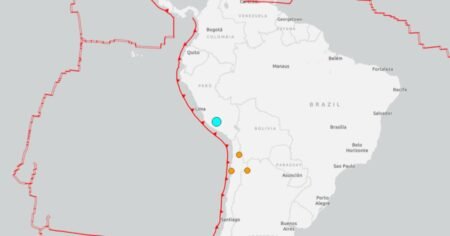 Terremoto de 6,7 graus atinge o sul do Peru sem registro de danos