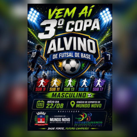 Iguatemi se prepara para a Copa Alvino de Futsal com suas Categorias de Base